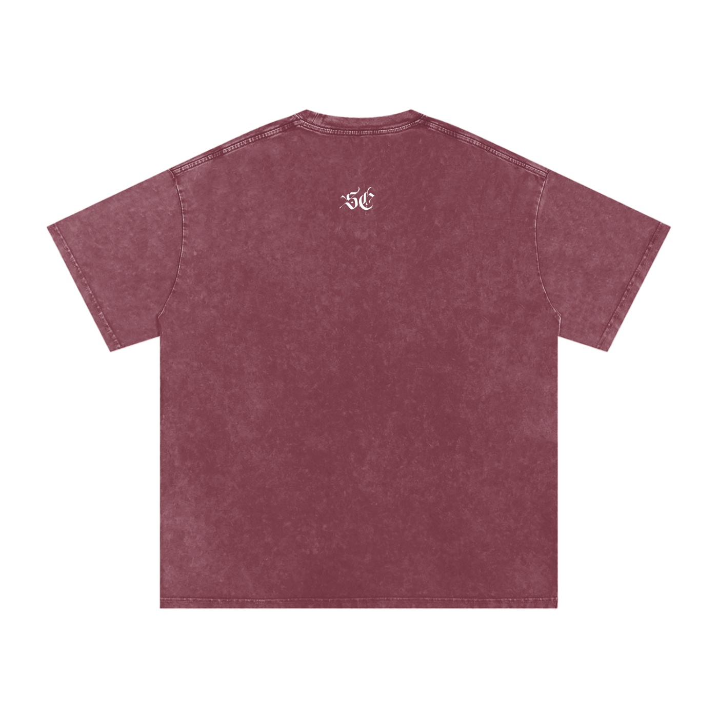 Snow Washed Oversized Cotton Tee