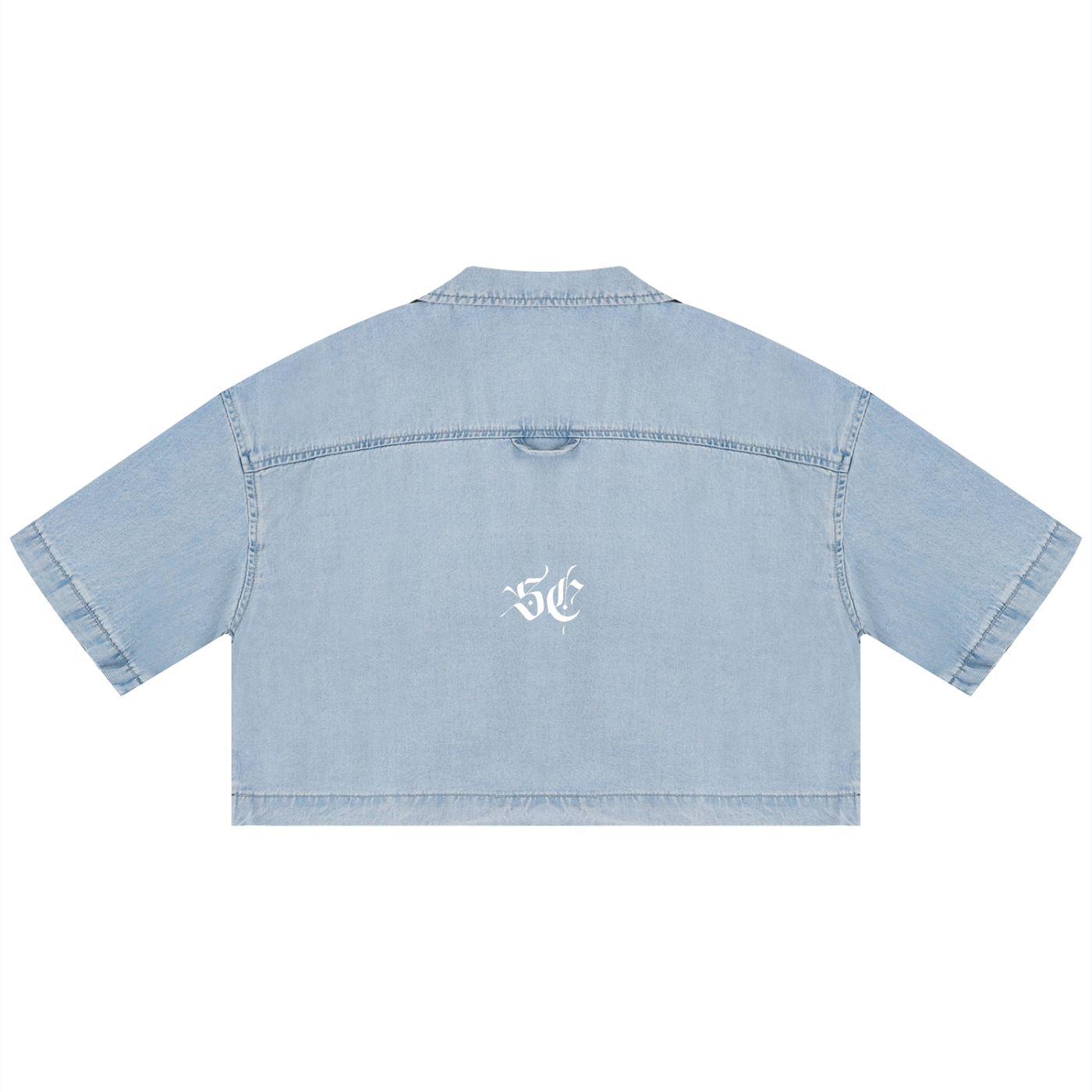 Women's Vintage Wash Boxy Cropped Shirt