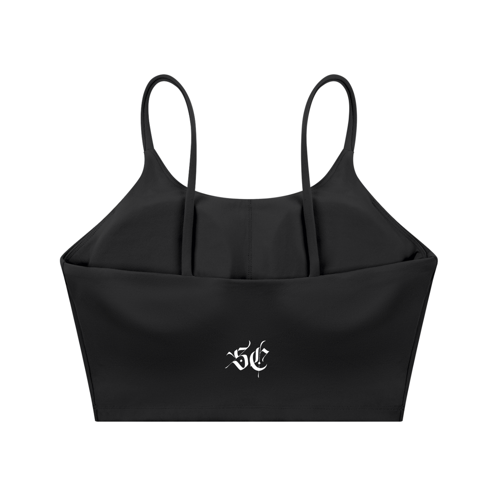 Spaghetti Strap Yoga Sports Bra - *Signature*