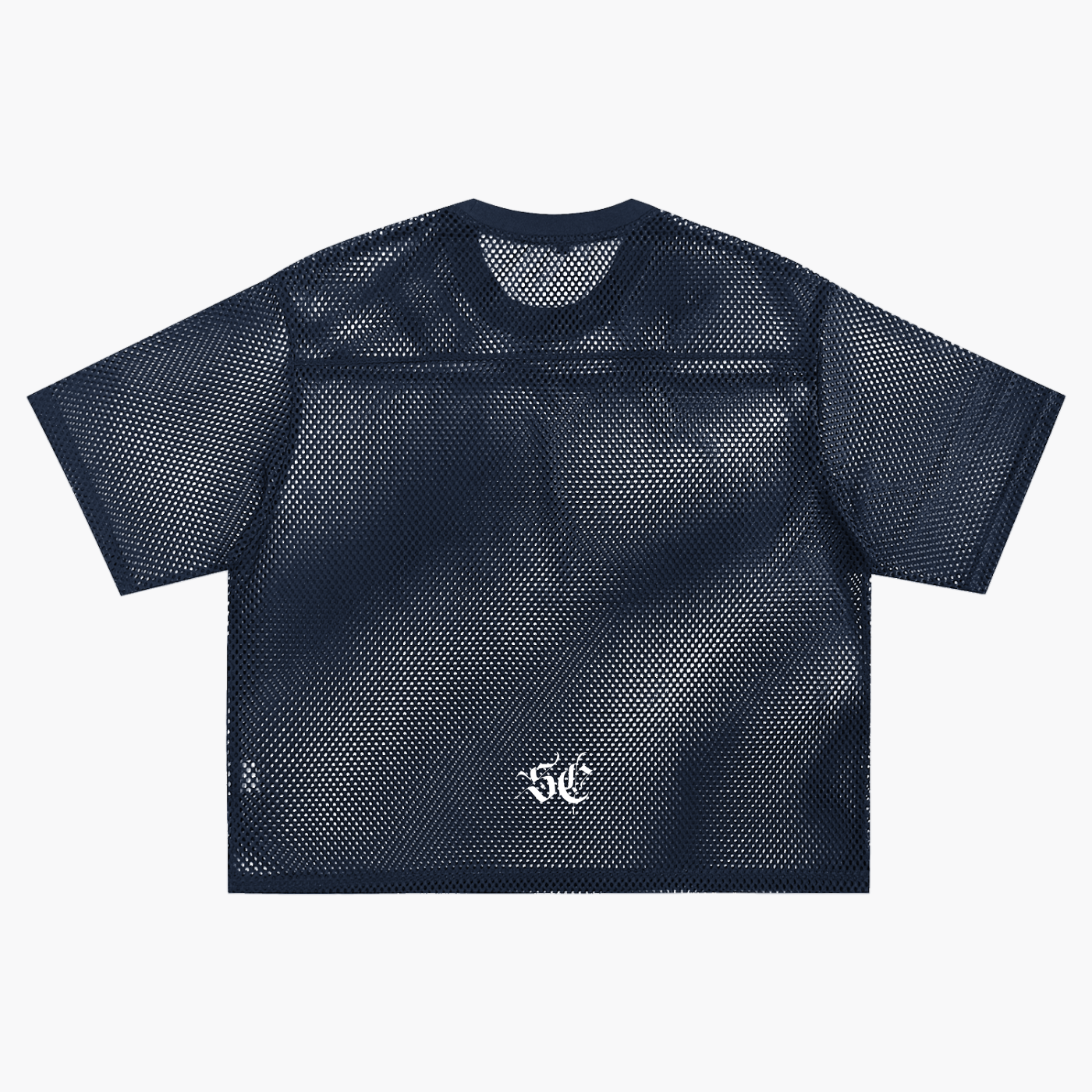 See-through Boxy Net Tee - *Signature*