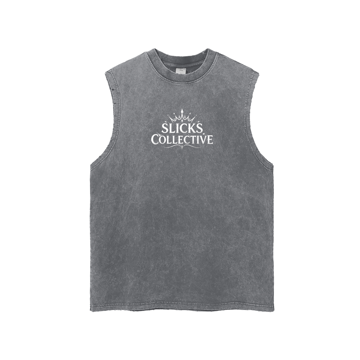 Rise Logo - Royal Decay Sleeveless Tee