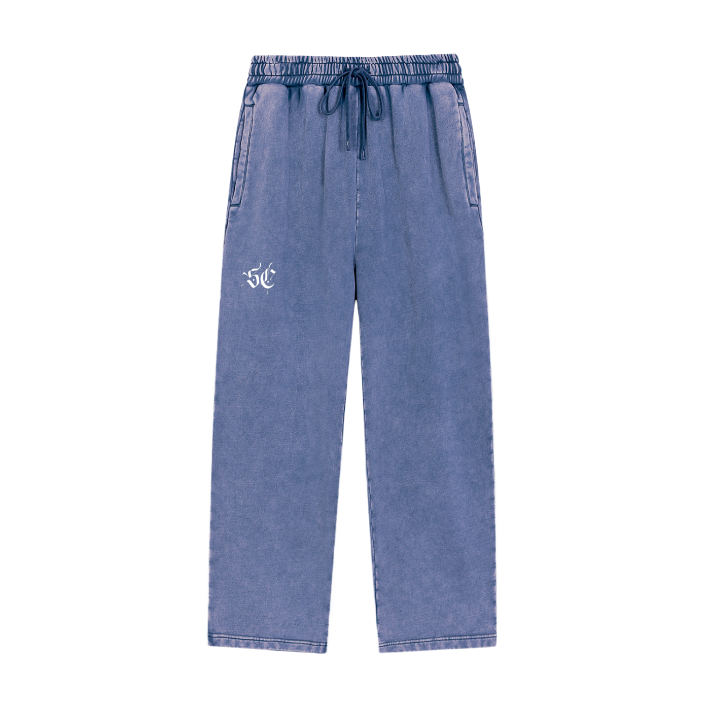 Open Leg Snow Washed Sweatpants - *Signature*