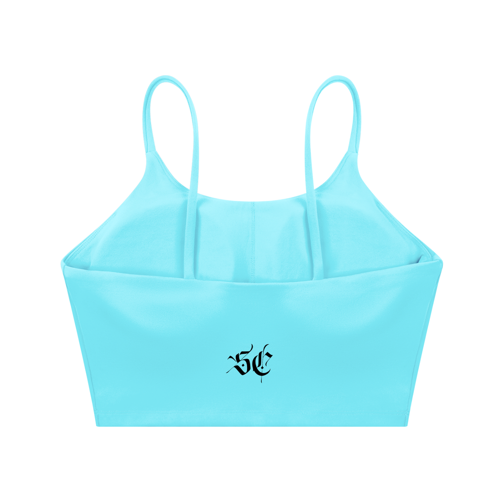 Spaghetti Strap Yoga Sports Bra - *Signature*