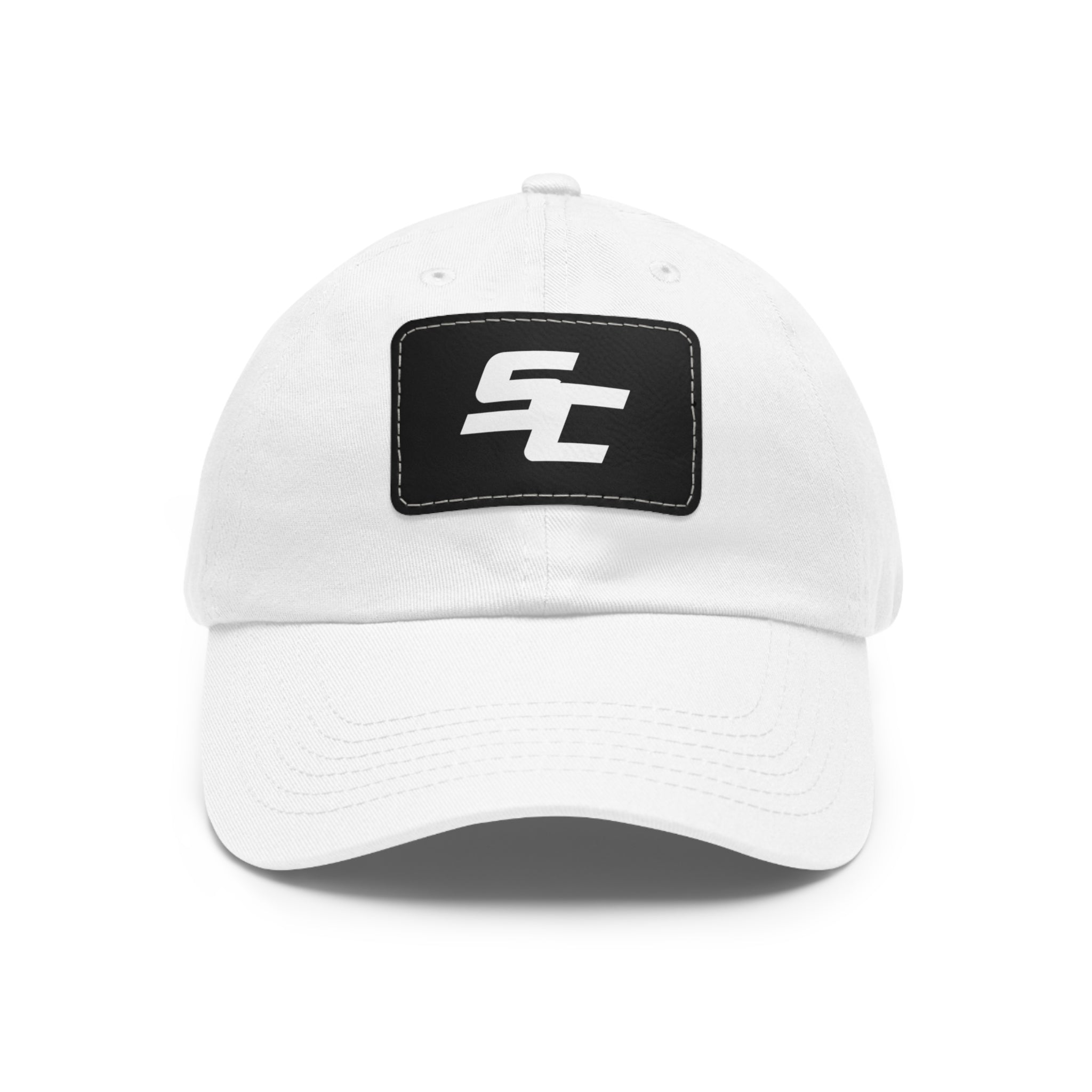 Leather Patch Dad Hat