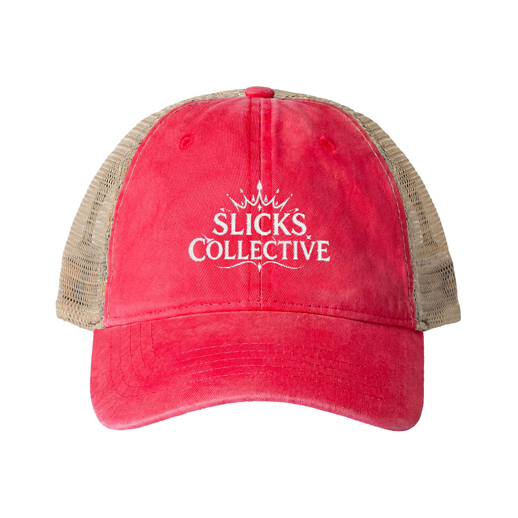 Women's Washed Mesh-Back Cap