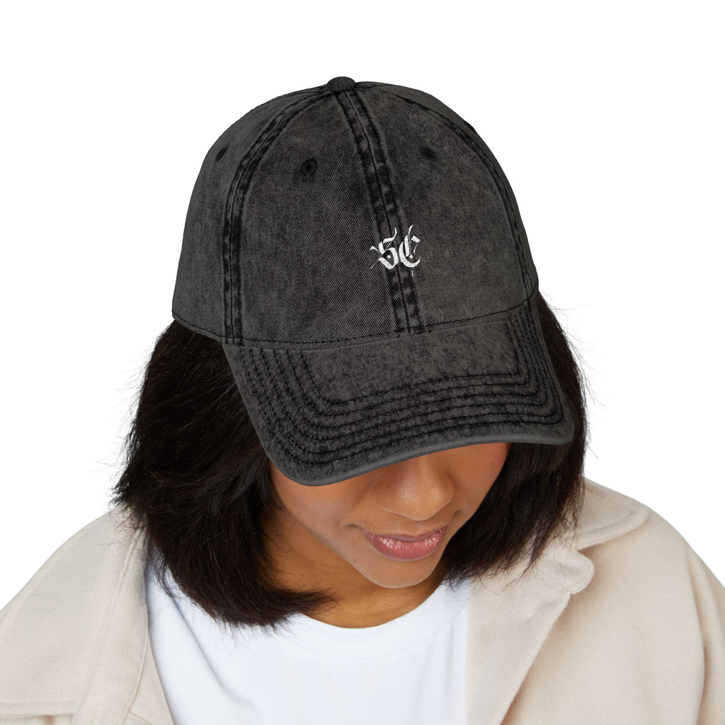 Vintage Embroidered Hat — *Signature*