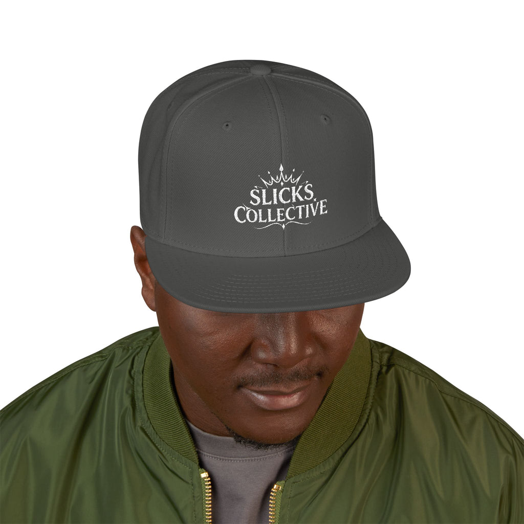 Embroidered Snapback Hat – *Rise* Logo