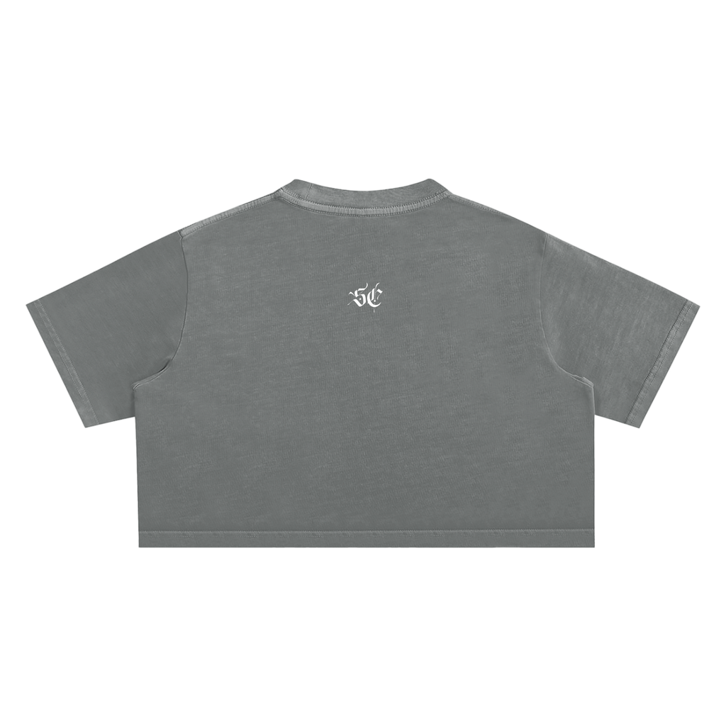 Snow Washed Crop Top - *Signature*