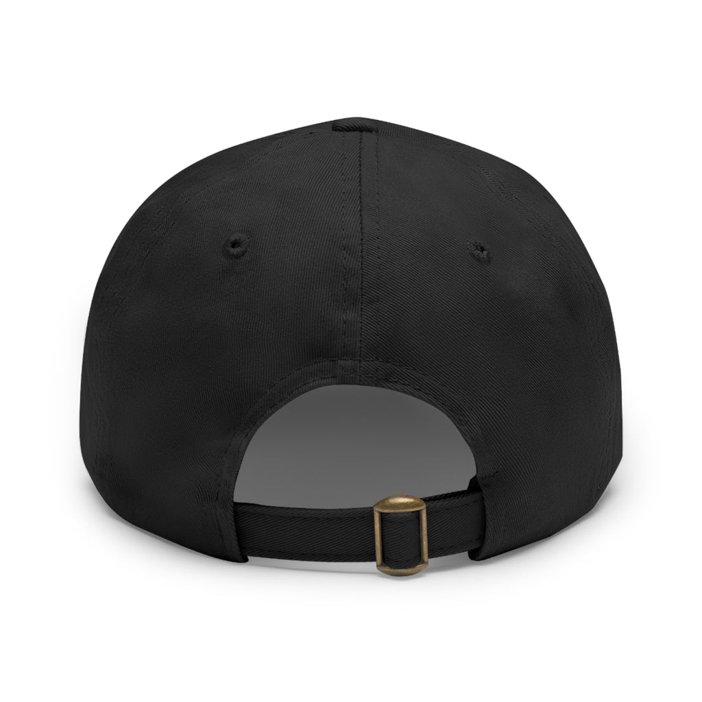 Leather Patch Dad Hat