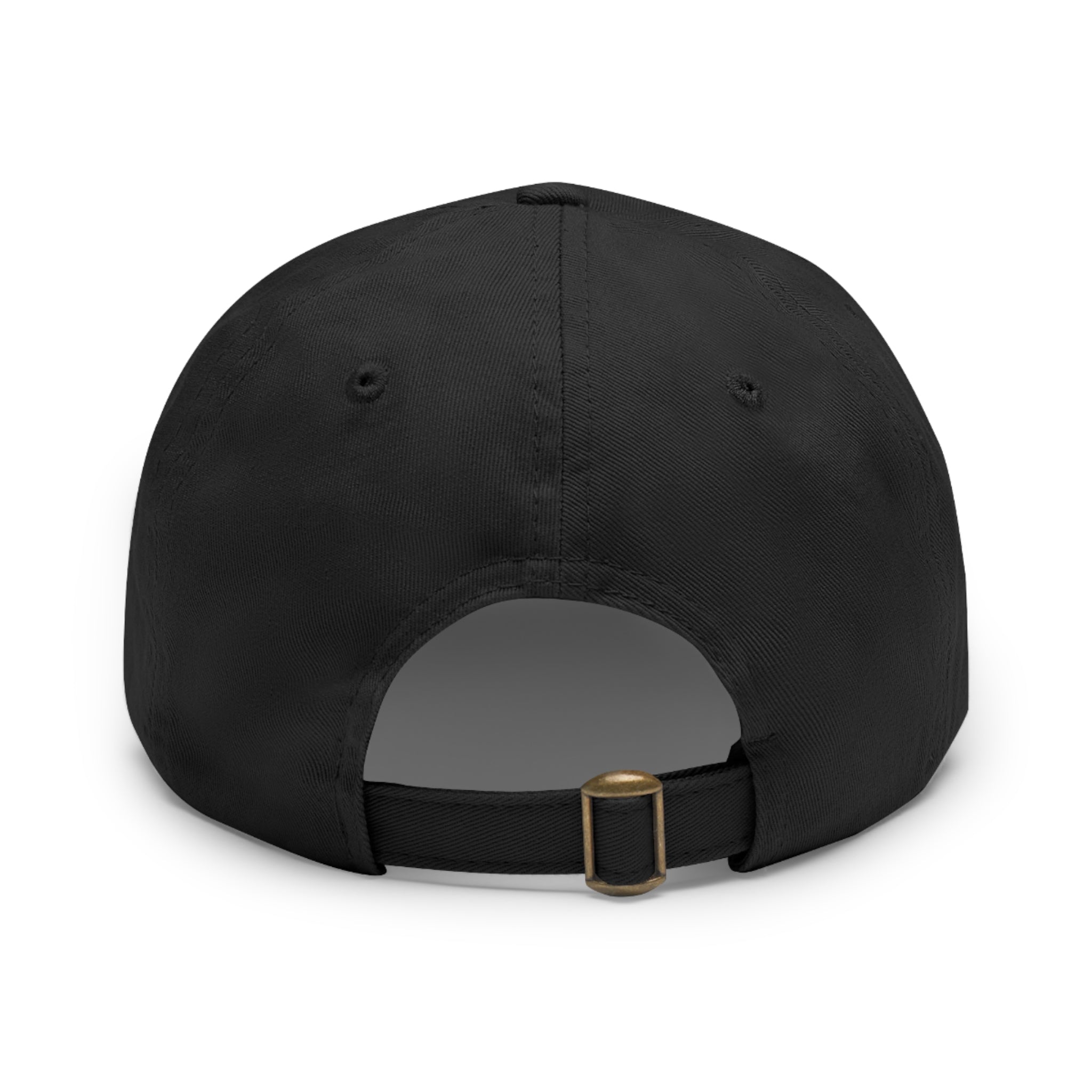 Leather Patch Dad Hat