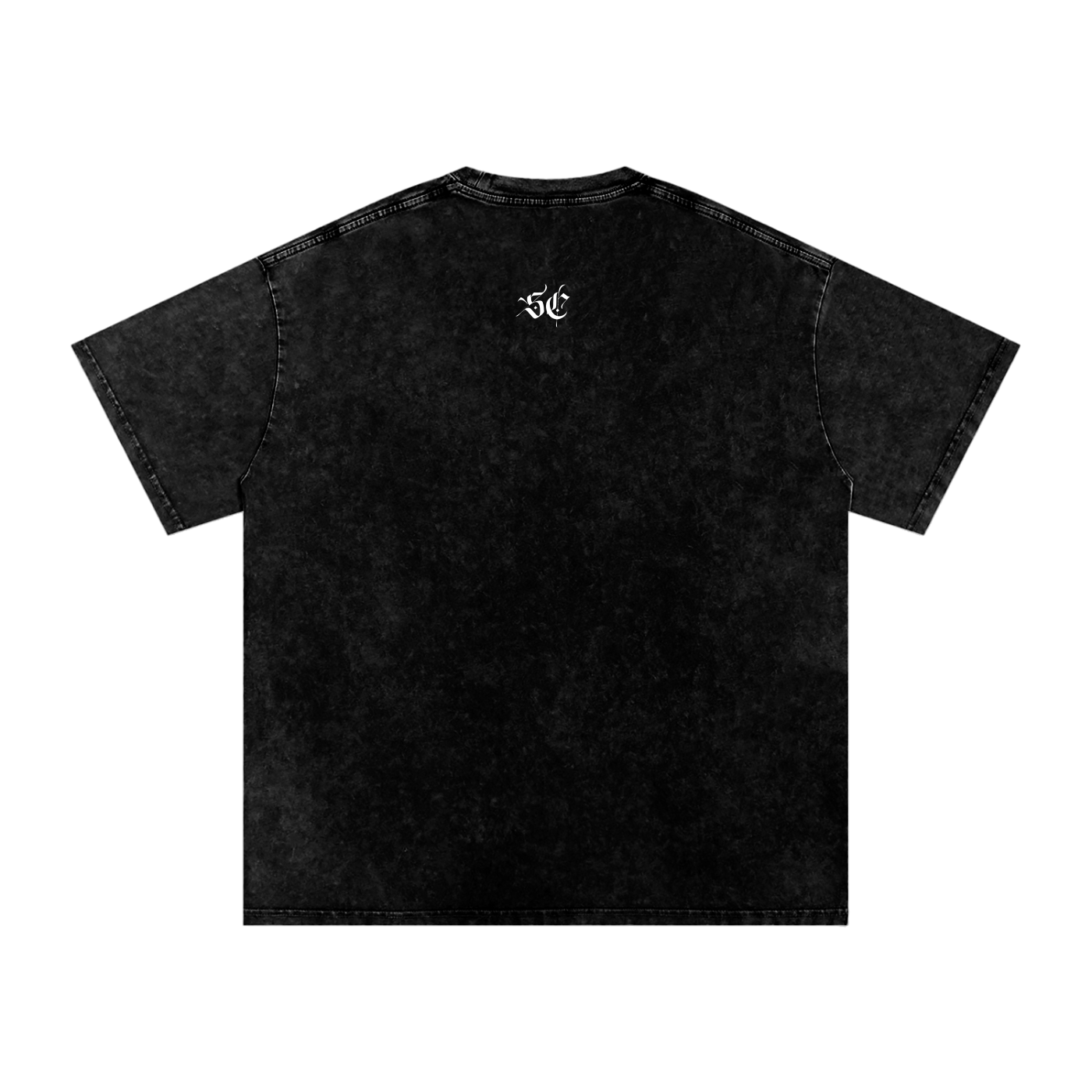 Snow Washed Oversized Cotton Tee