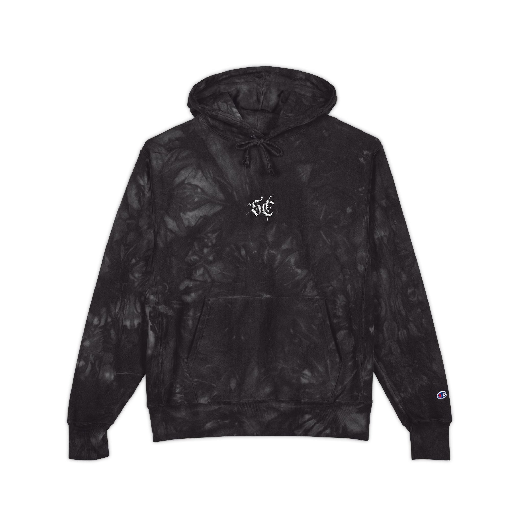 Embroidered SC Champion Tie-Dye Hoodie - *Signature*
