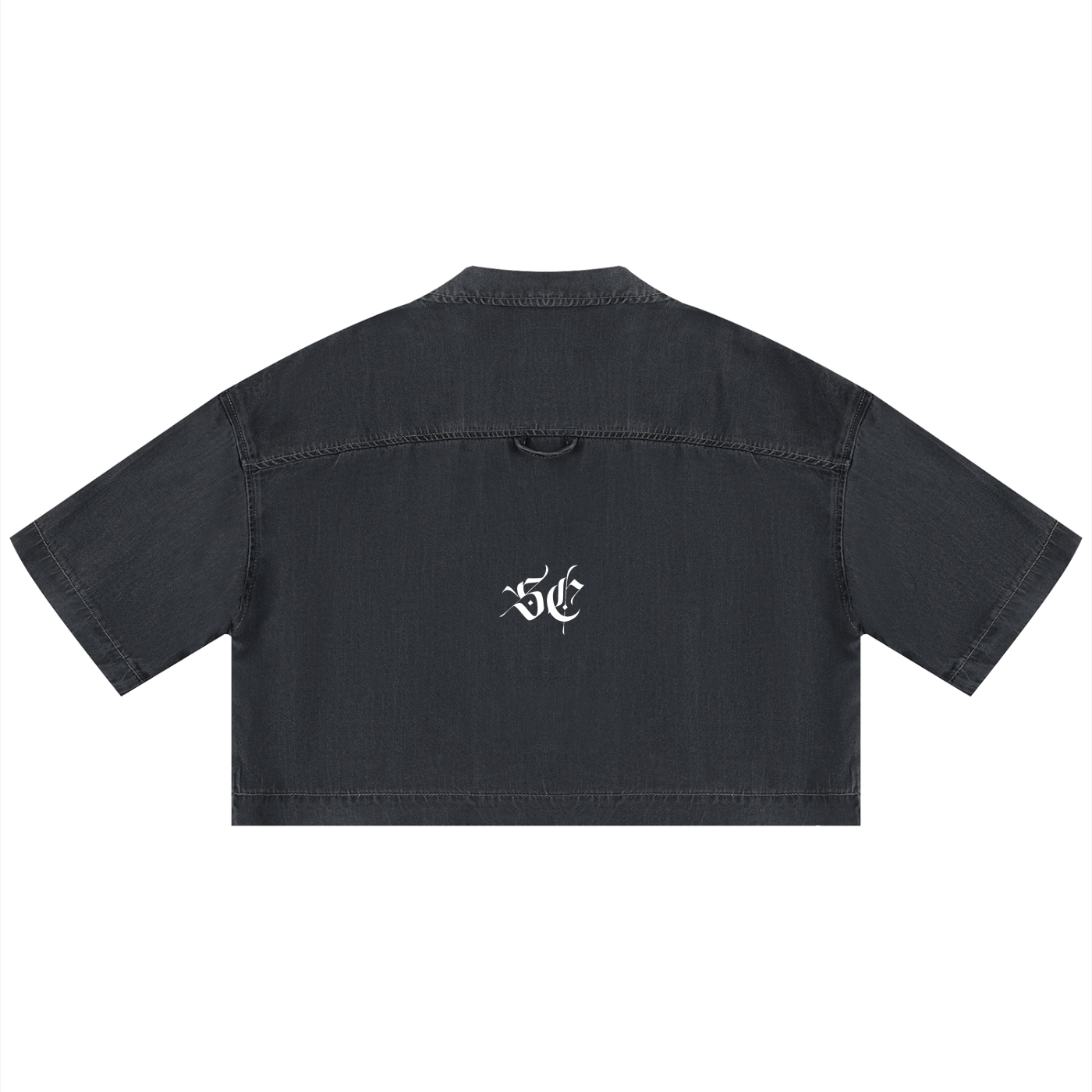 Women's Vintage Wash Boxy Cropped Shirt