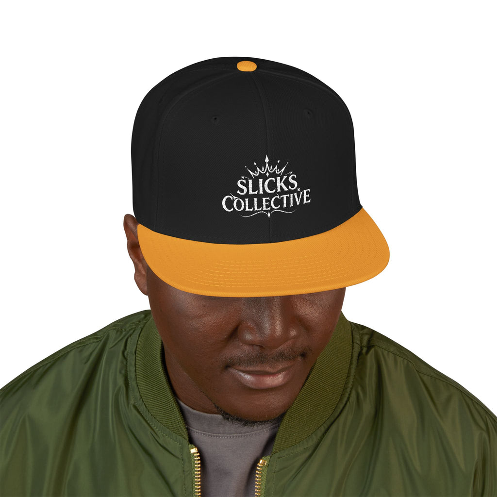 Embroidered Snapback Hat – *Rise* Logo