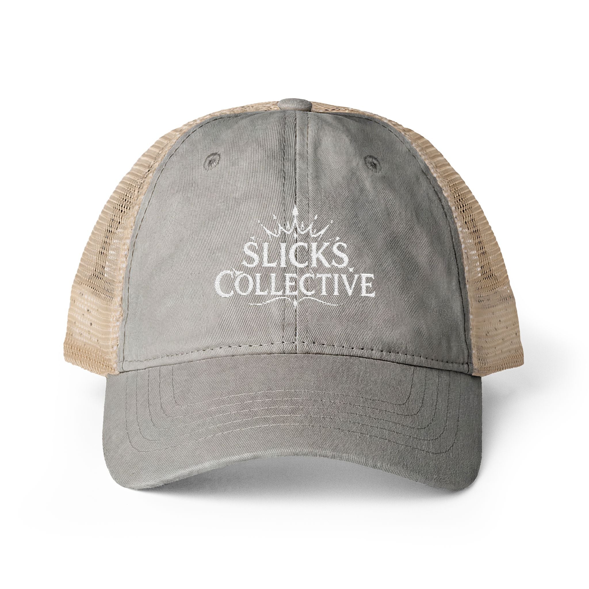 Women's Washed Mesh-Back Cap
