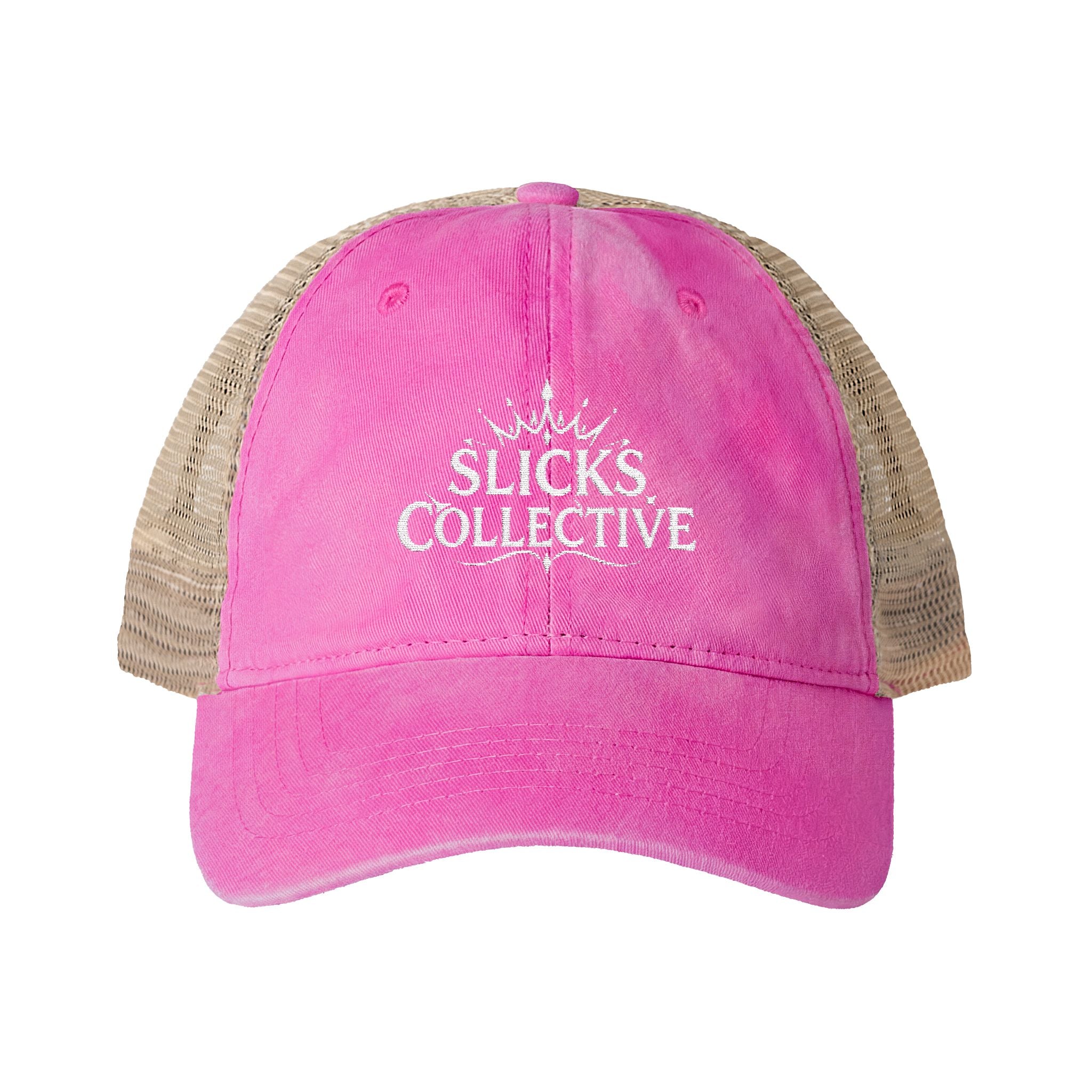 Women's Washed Mesh-Back Cap