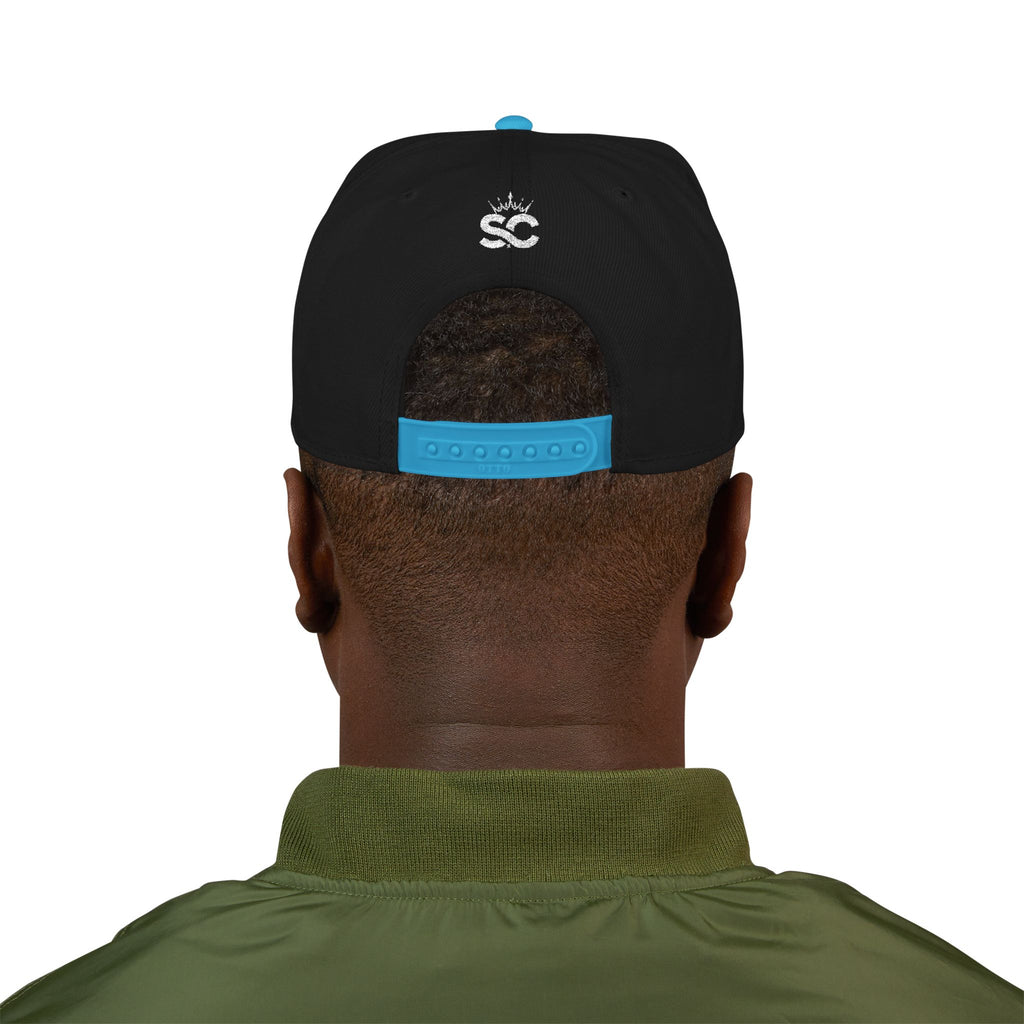 Embroidered Snapback Hat – *Rise* Logo