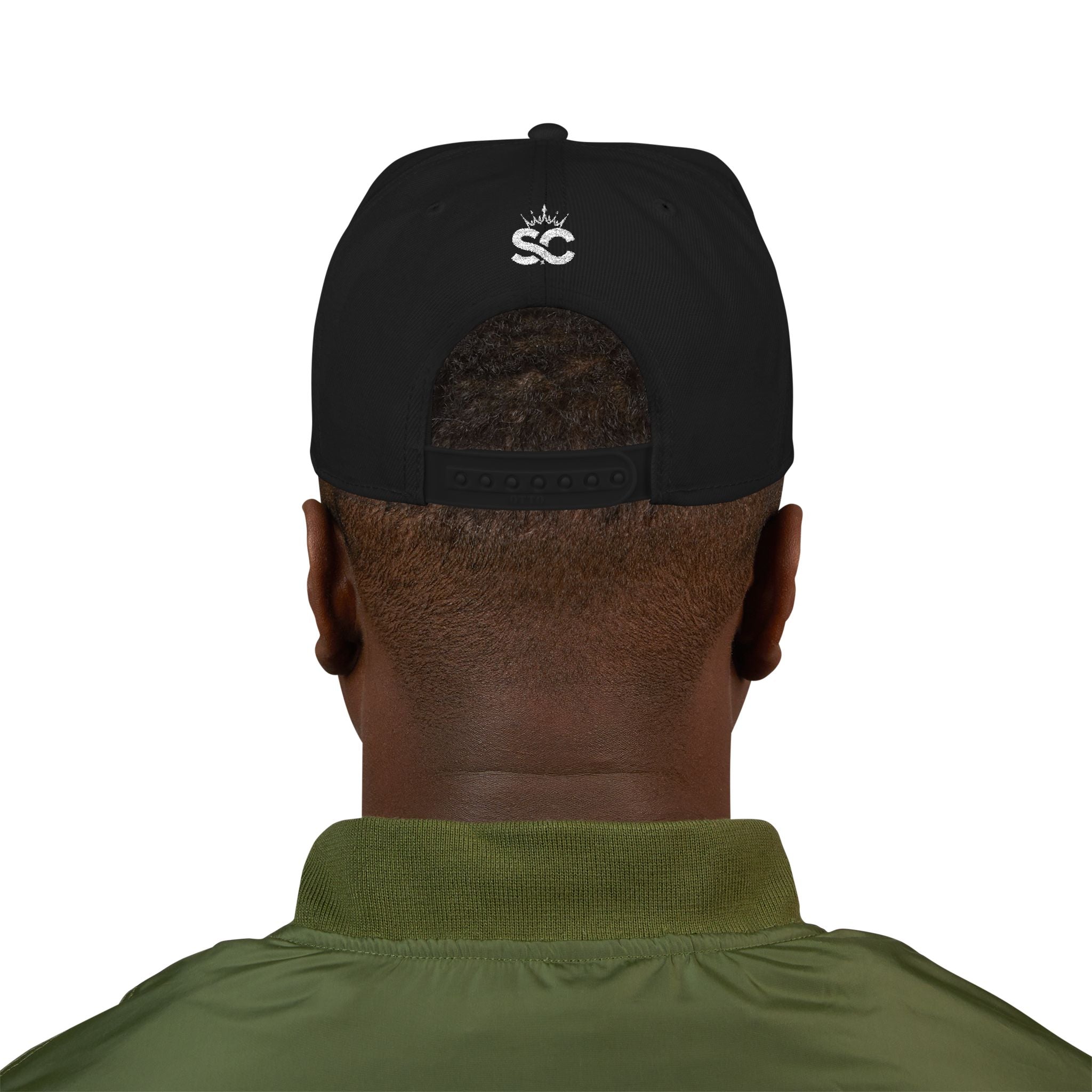Embroidered Snapback Hat – *Rise* Logo