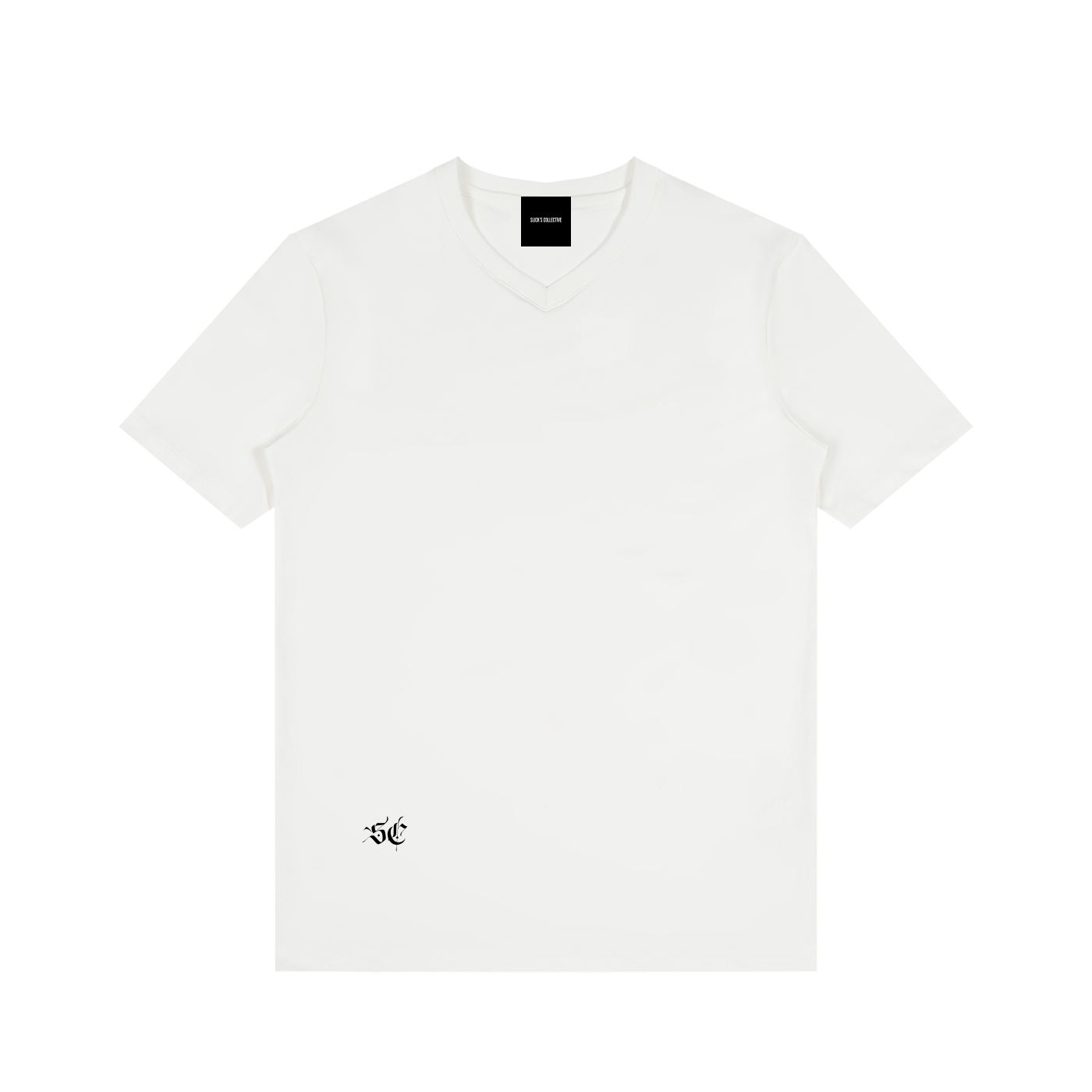 Men's Solid V-Neck Tee