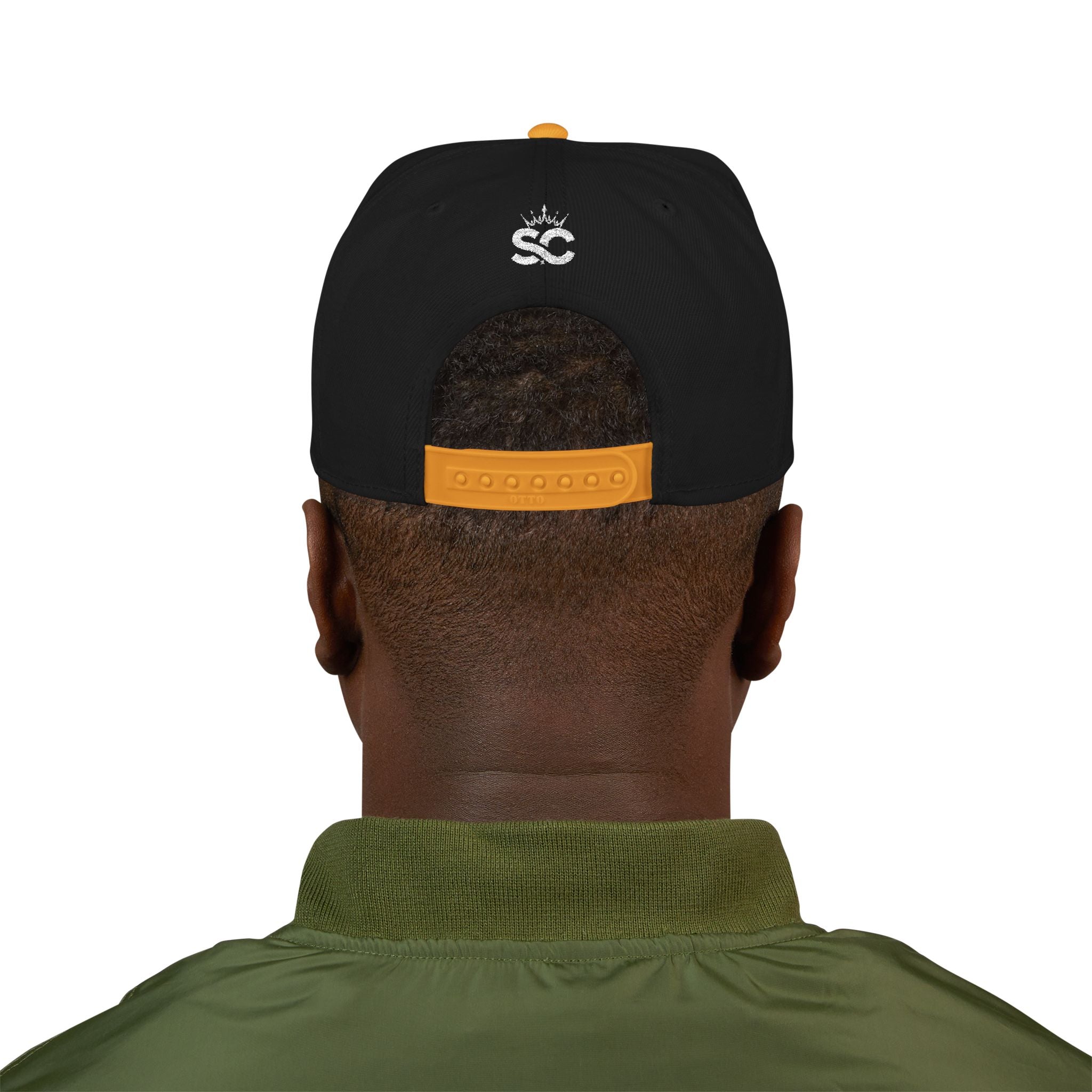 Embroidered Snapback Hat – *Rise* Logo