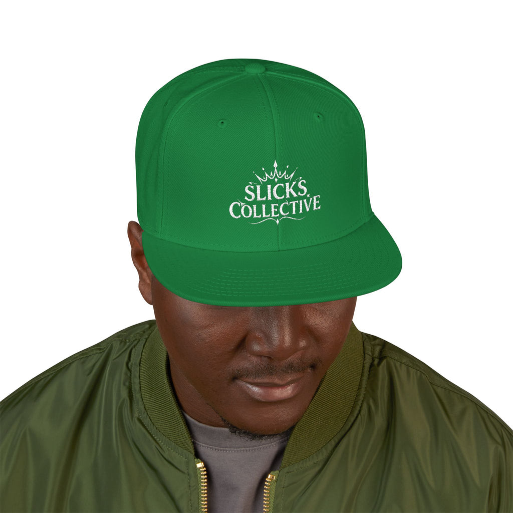 Embroidered Snapback Hat – *Rise* Logo