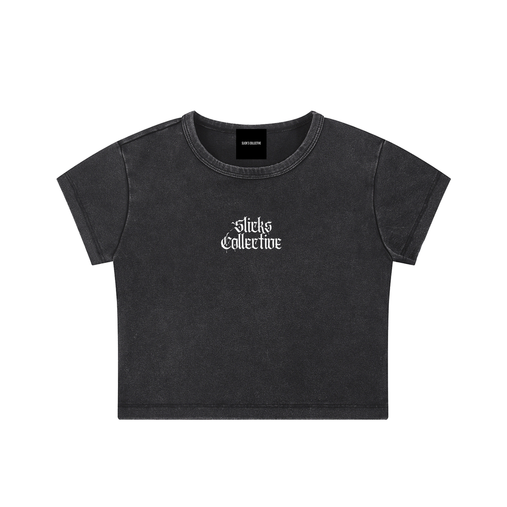 Snow Washed Crop Top - *Signature*
