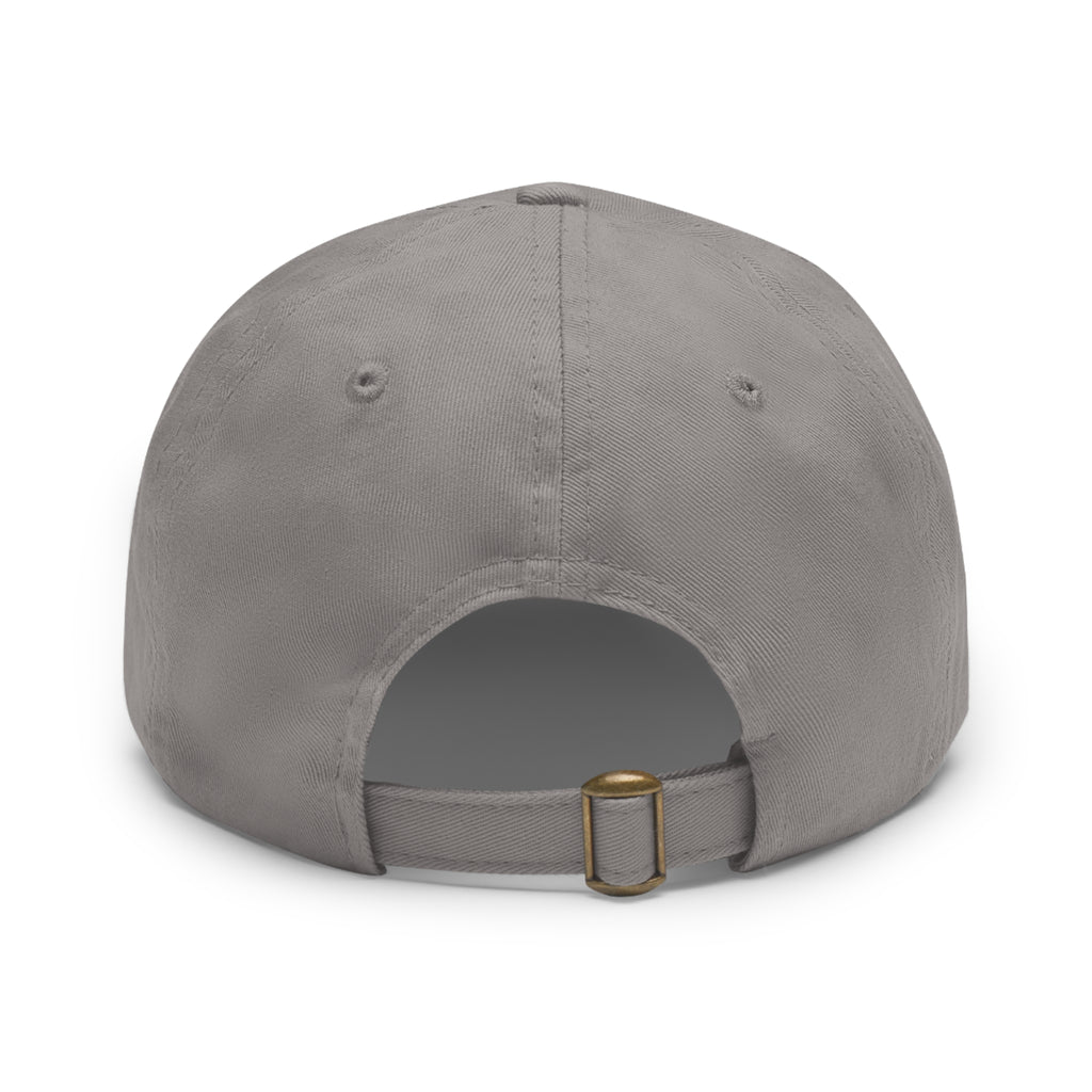 Leather Patch Dad Hat