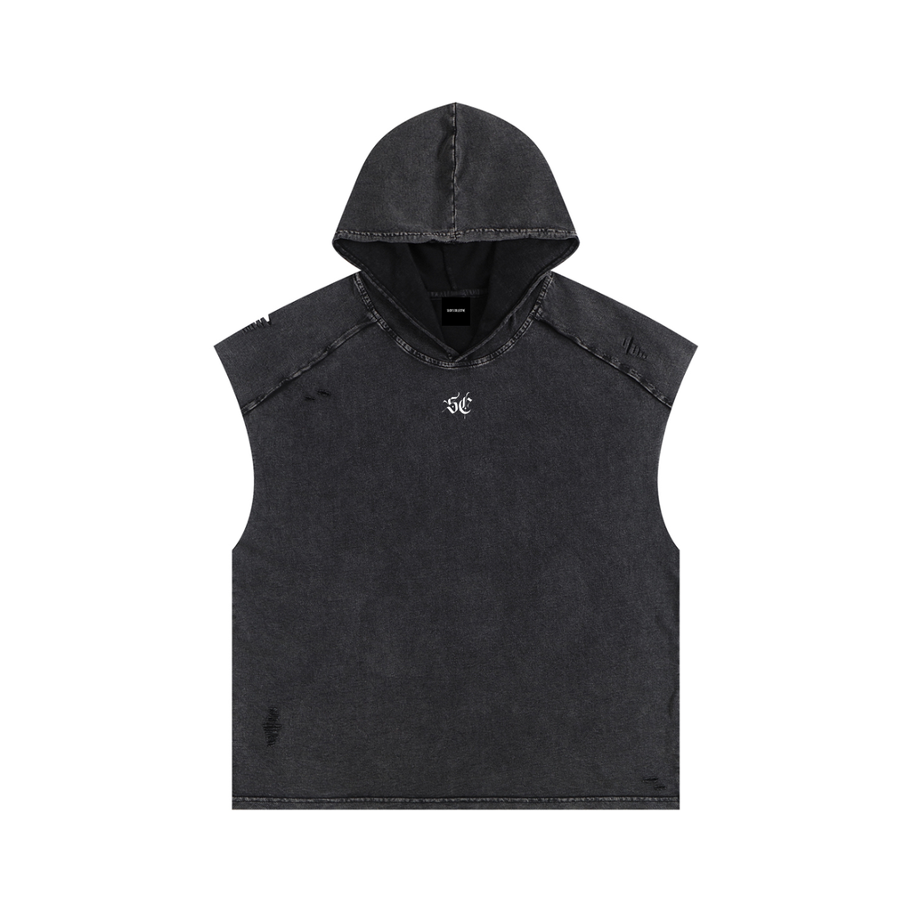 Snow Washed Hooded Tank - *Signature*