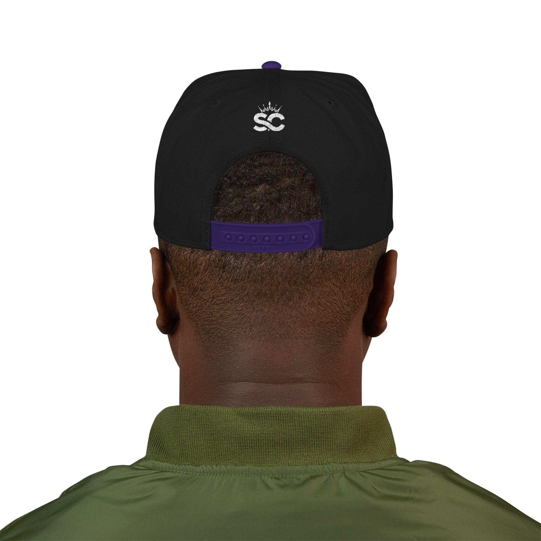 Embroidered Snapback Hat – *Rise* Logo