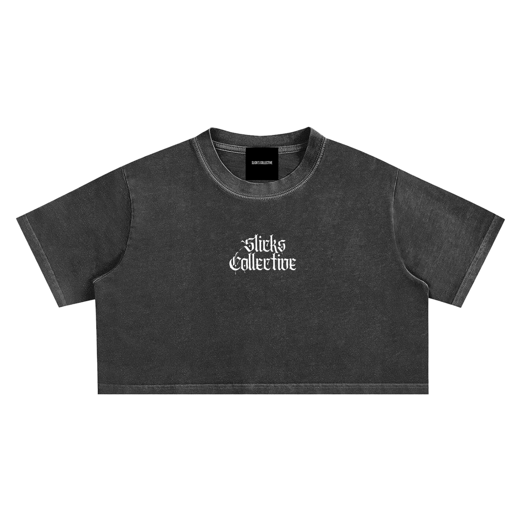 Snow Washed Crop Top - *Signature*