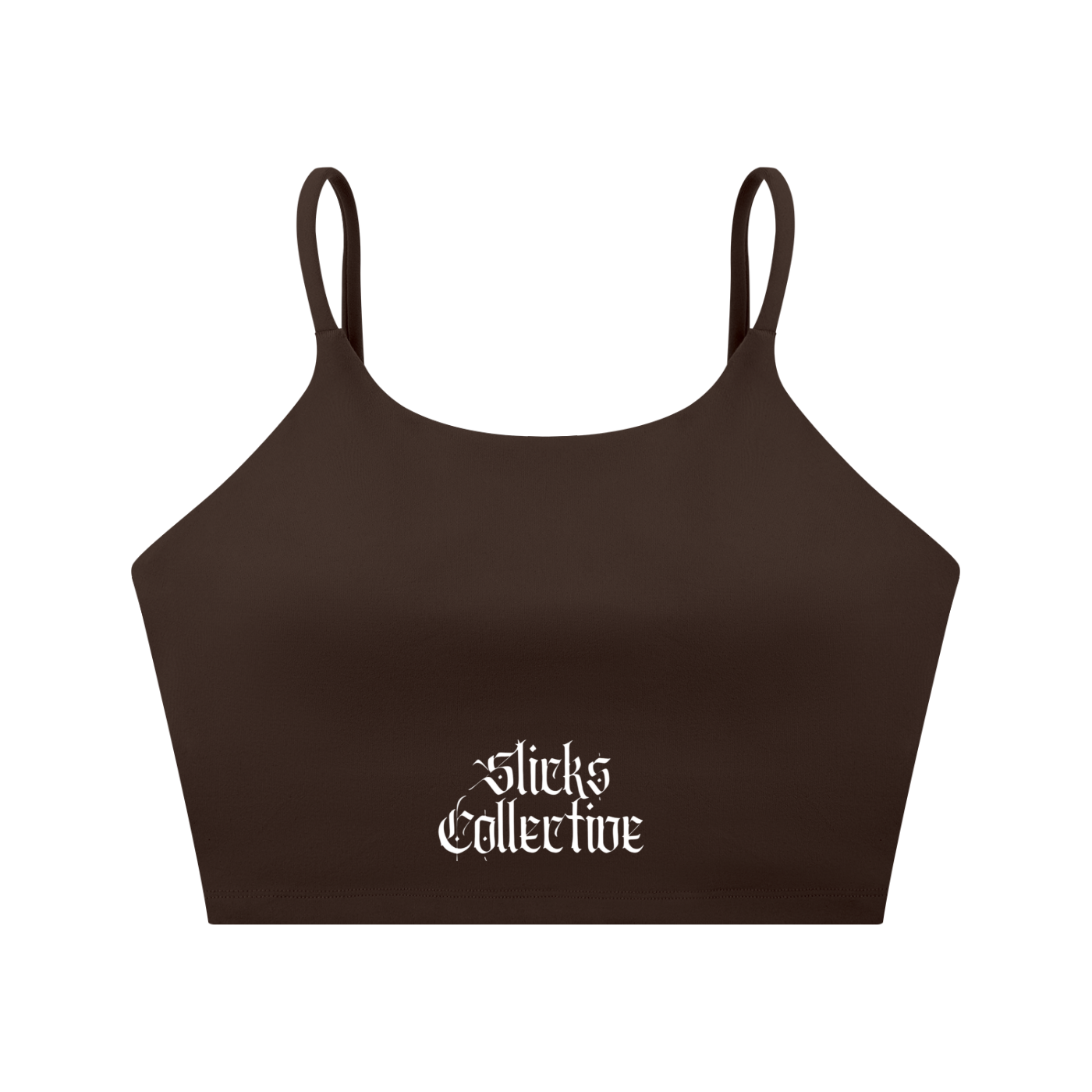 Spaghetti Strap Yoga Sports Bra - *Signature*