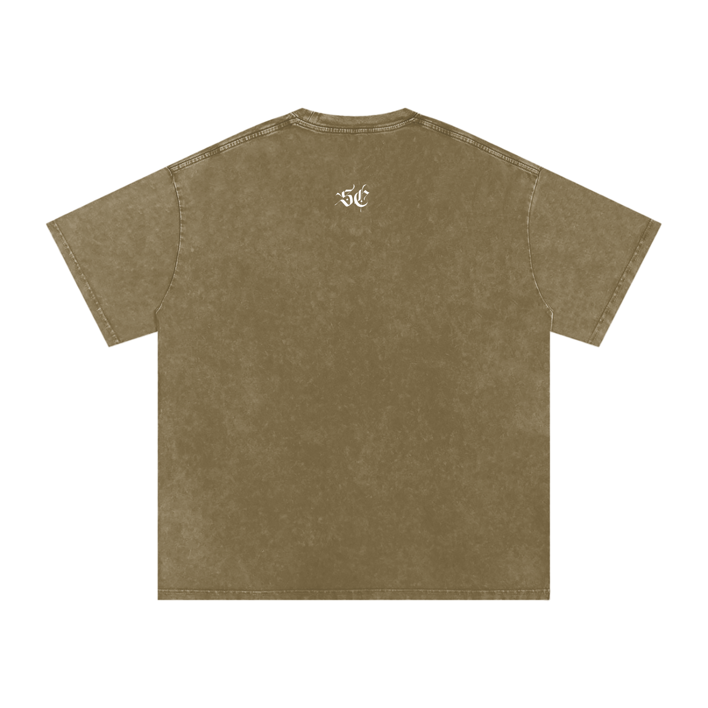 Snow Washed Oversized Cotton Tee
