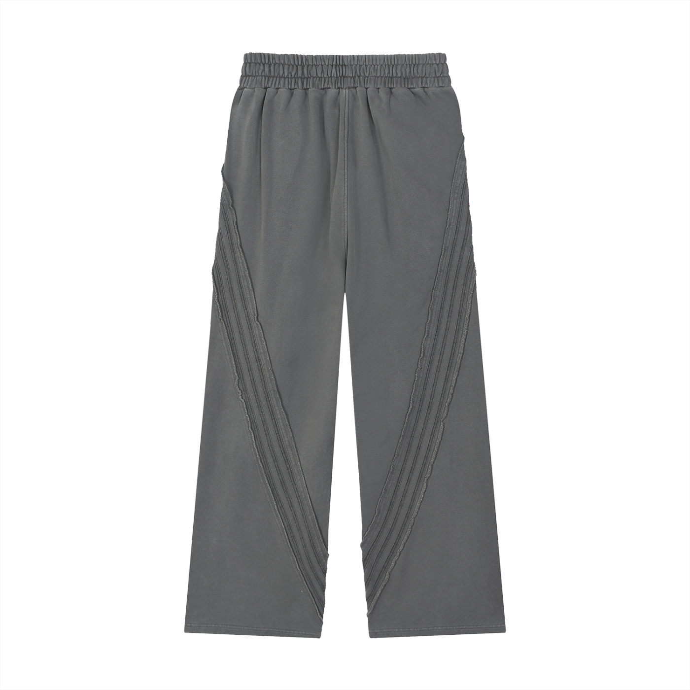 Snow Washed Tape Raw Edge Sweatpants - *Signature*
