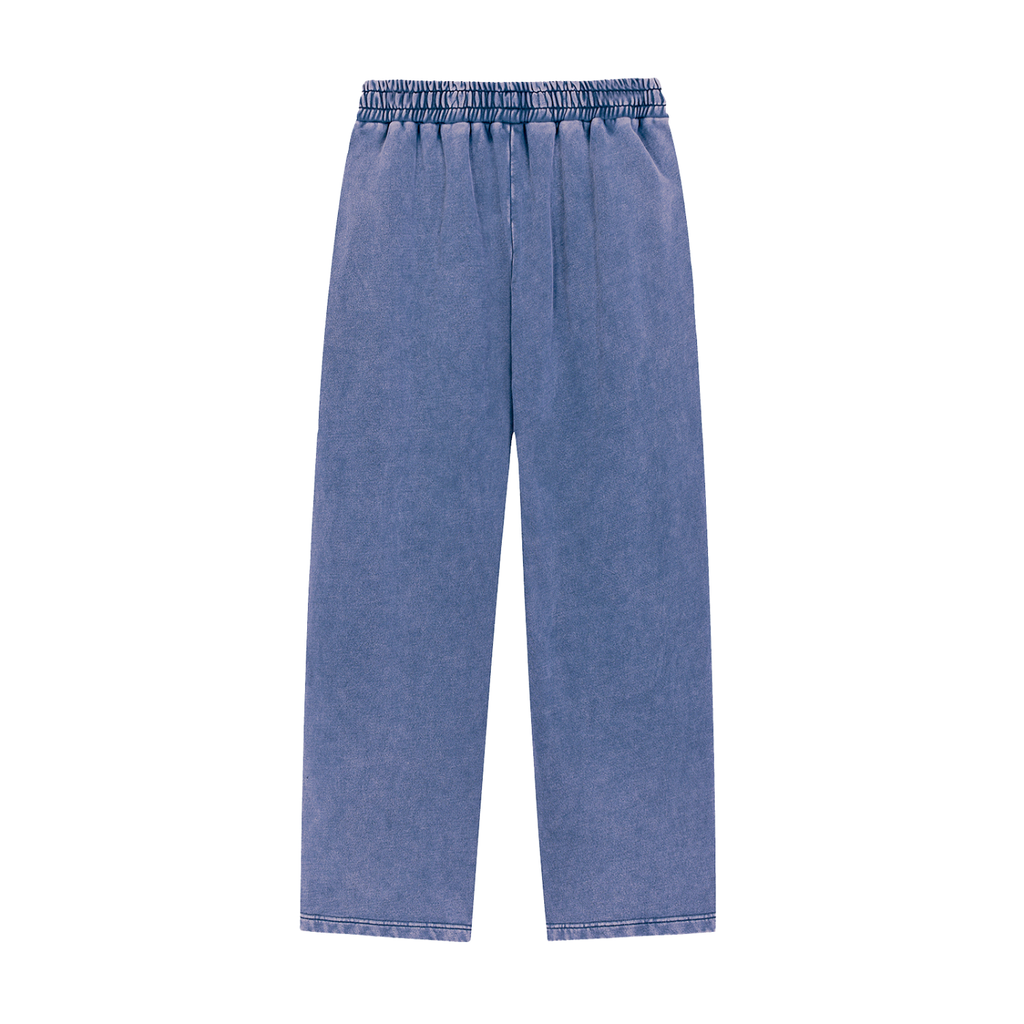 Open Leg Snow Washed Sweatpants - *Signature*