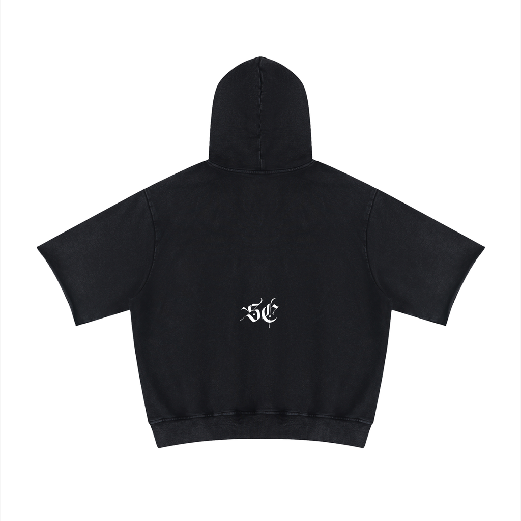 Mineral Wash Short Sleeve Hoodie - *Signature*