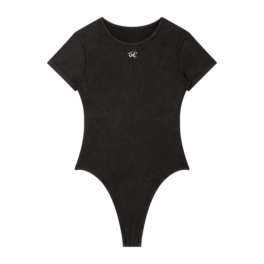 Women's Mineral Wash Crewneck Bodysuit - *Signature*