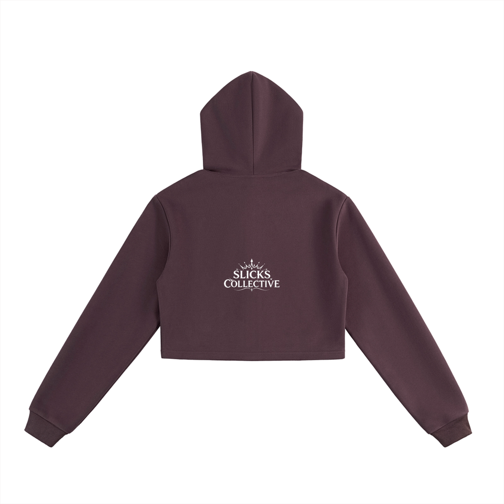 Essential Cropped Zip Hoodie - *Rise*