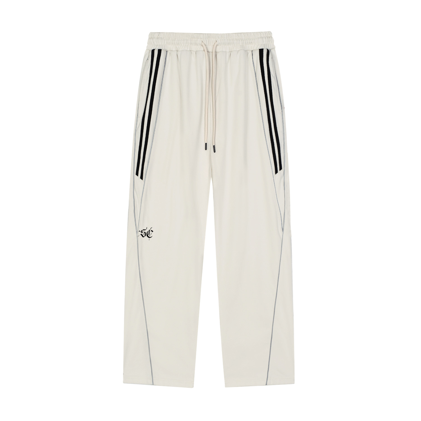 Reflection Striped Straight-Leg Sweatpants - *Signature*