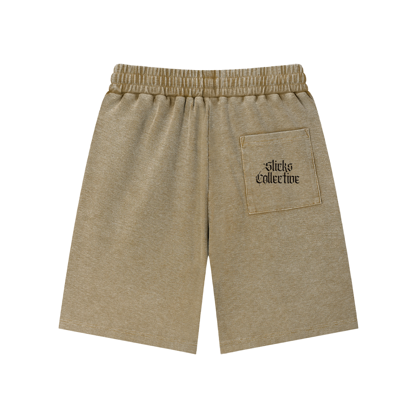 Dark Canvas Knit Leisure Shorts