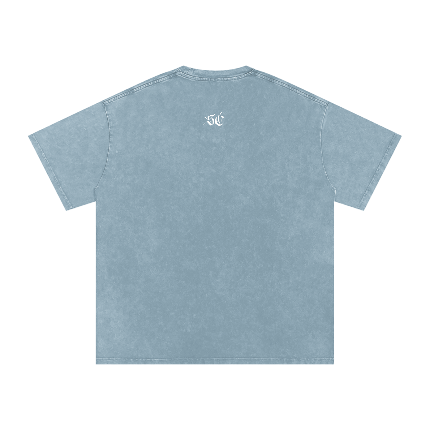 Snow Washed Oversized Cotton Tee
