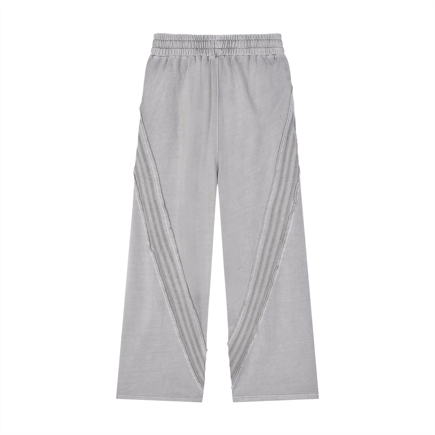 Snow Washed Tape Raw Edge Sweatpants - *Signature*