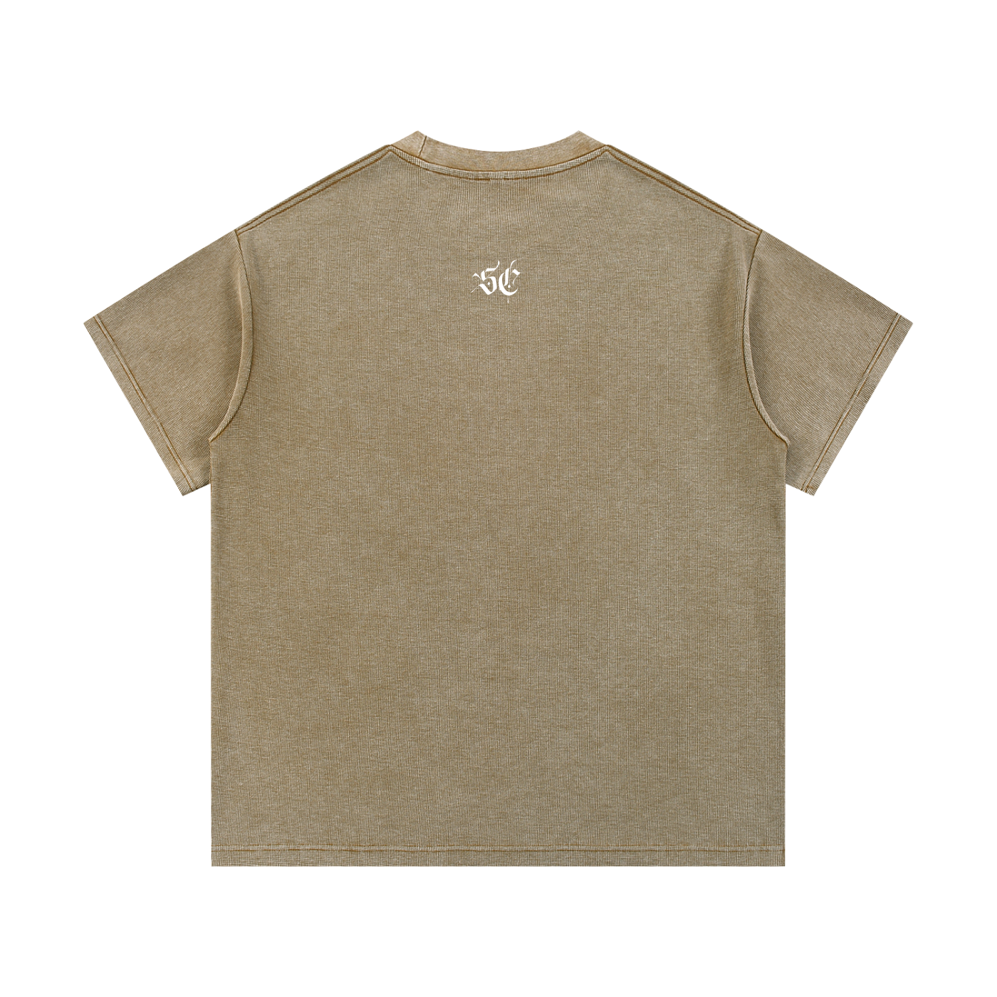 Mineral Wash Waffle Knit Tee - *Signature*