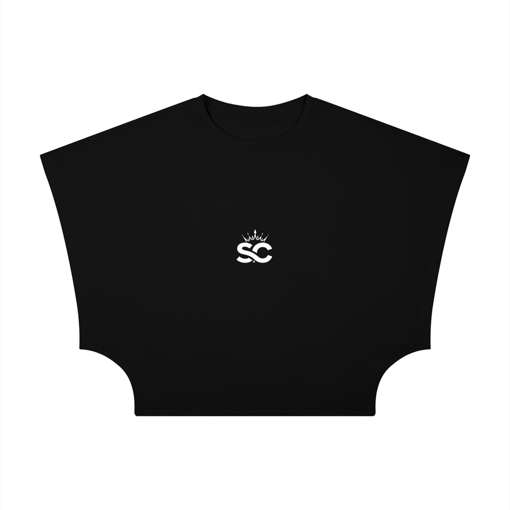 Women's Cropped Flowy Shirt - *Rise*