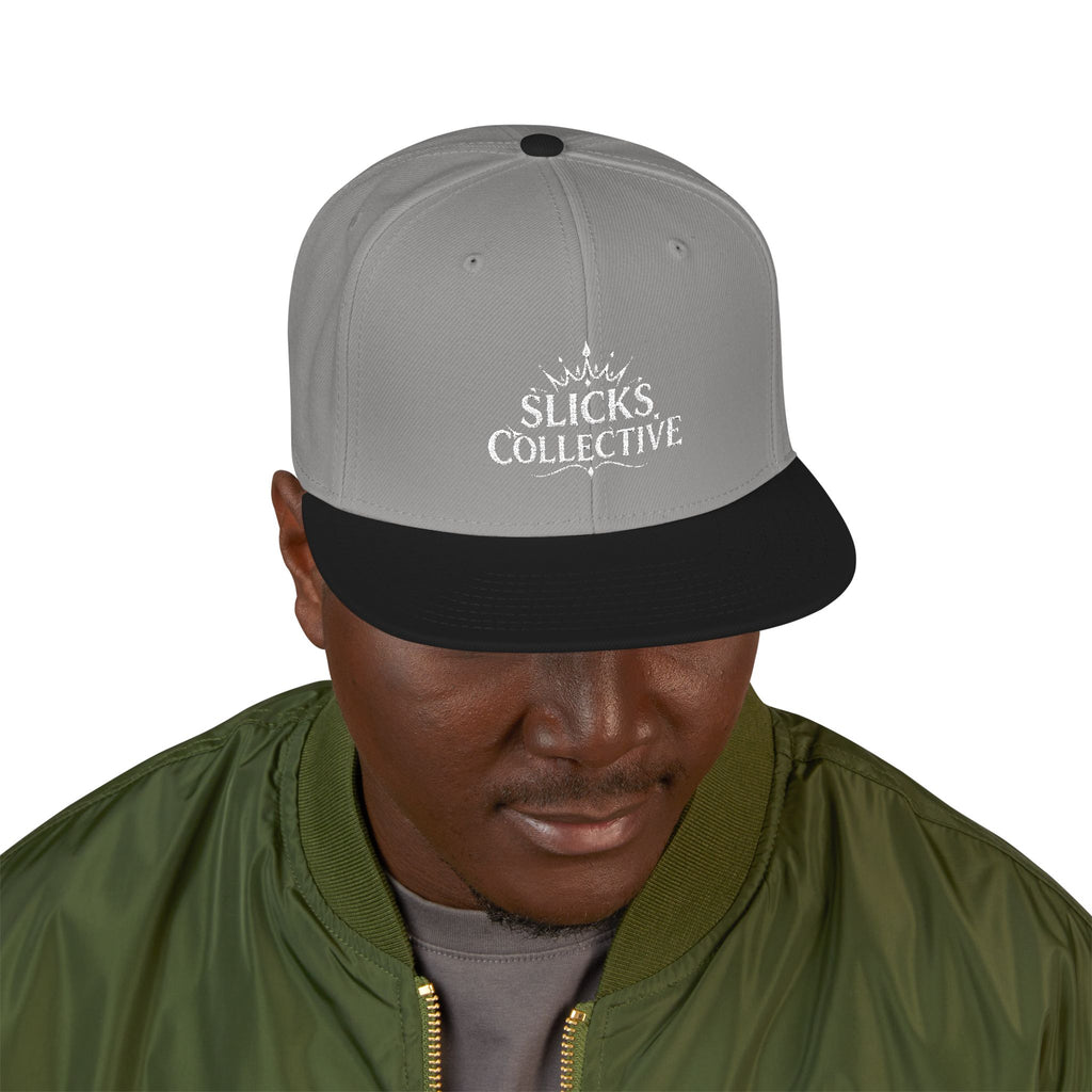 Embroidered Snapback Hat – *Rise* Logo