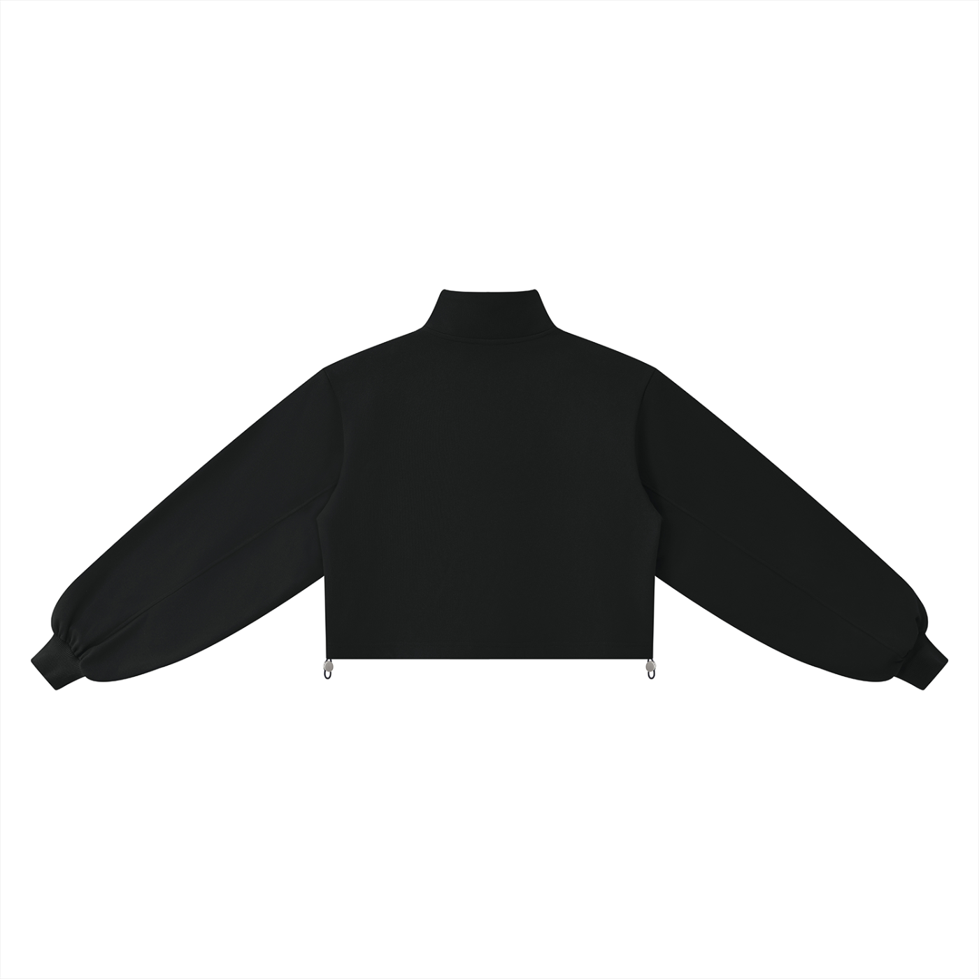 Halo Cropped Quarter Sweatshirt