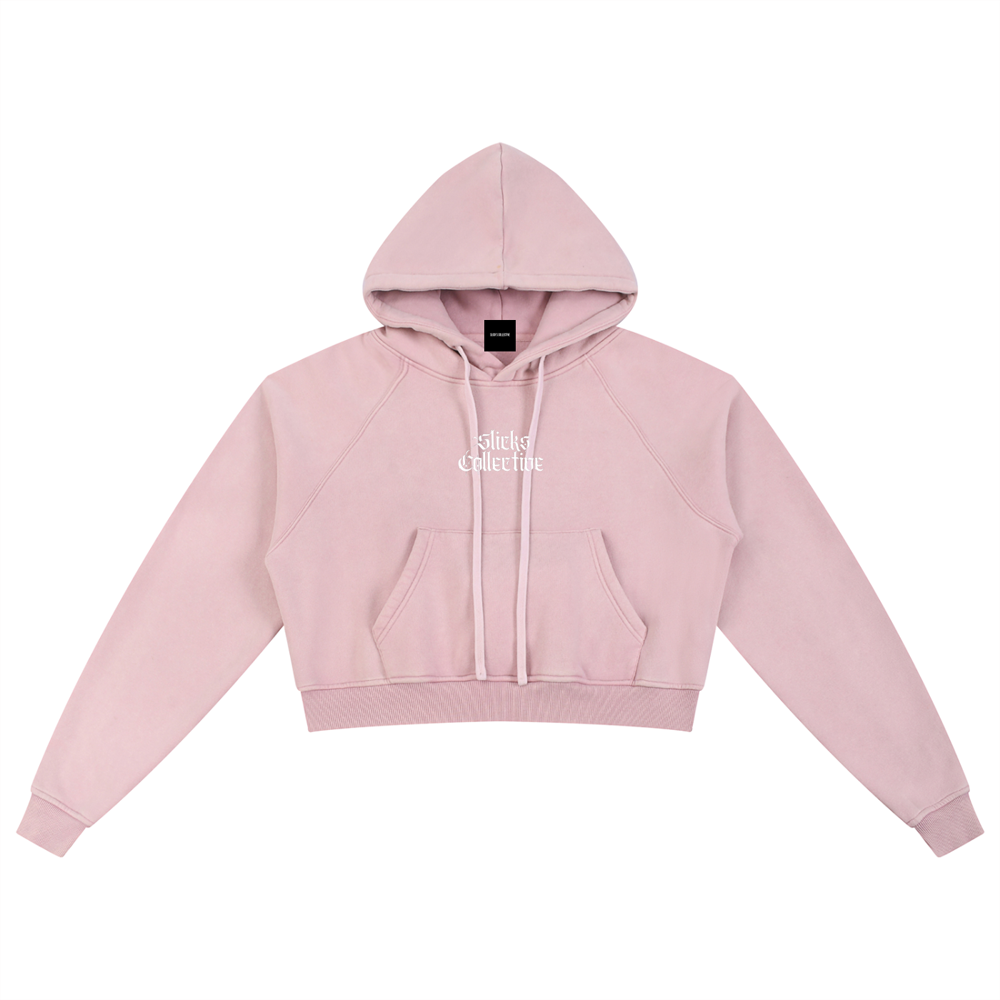 Snow Washed Cropped Hoodie - *Signature*