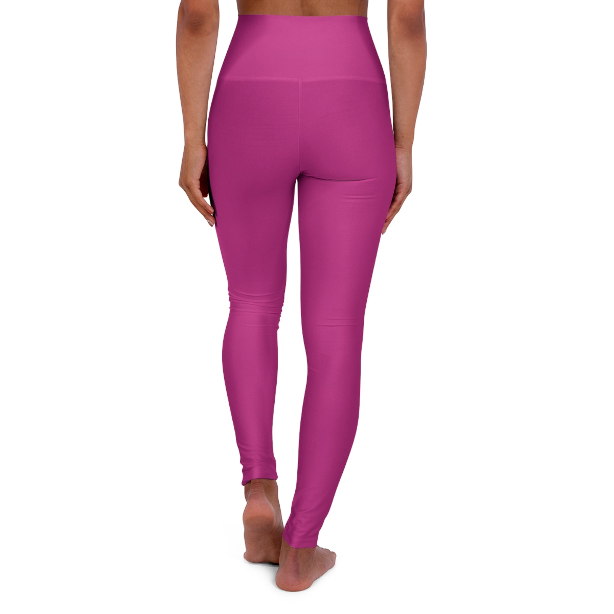 High-Waisted Yoga Leggings — Comfortable All-Over-Print Activewear