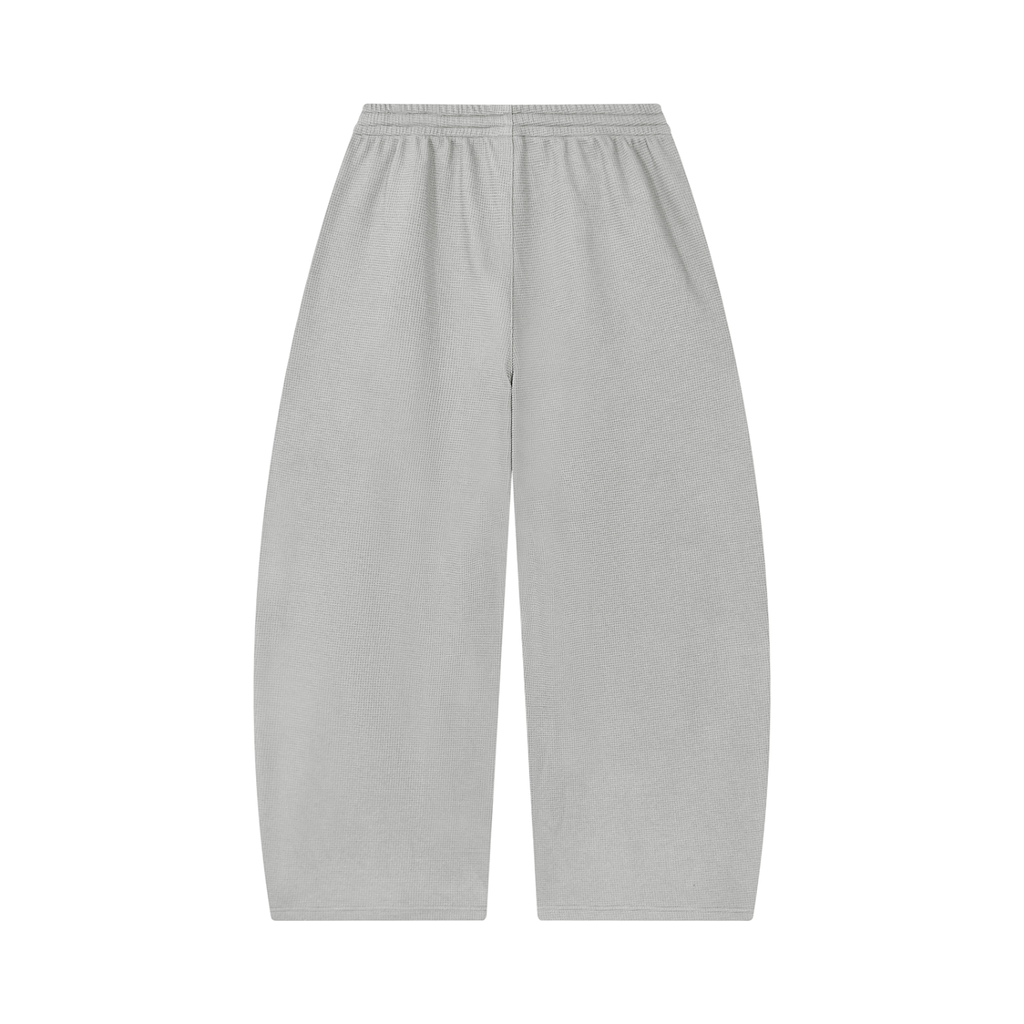 Waffle Barrel Leg Pants