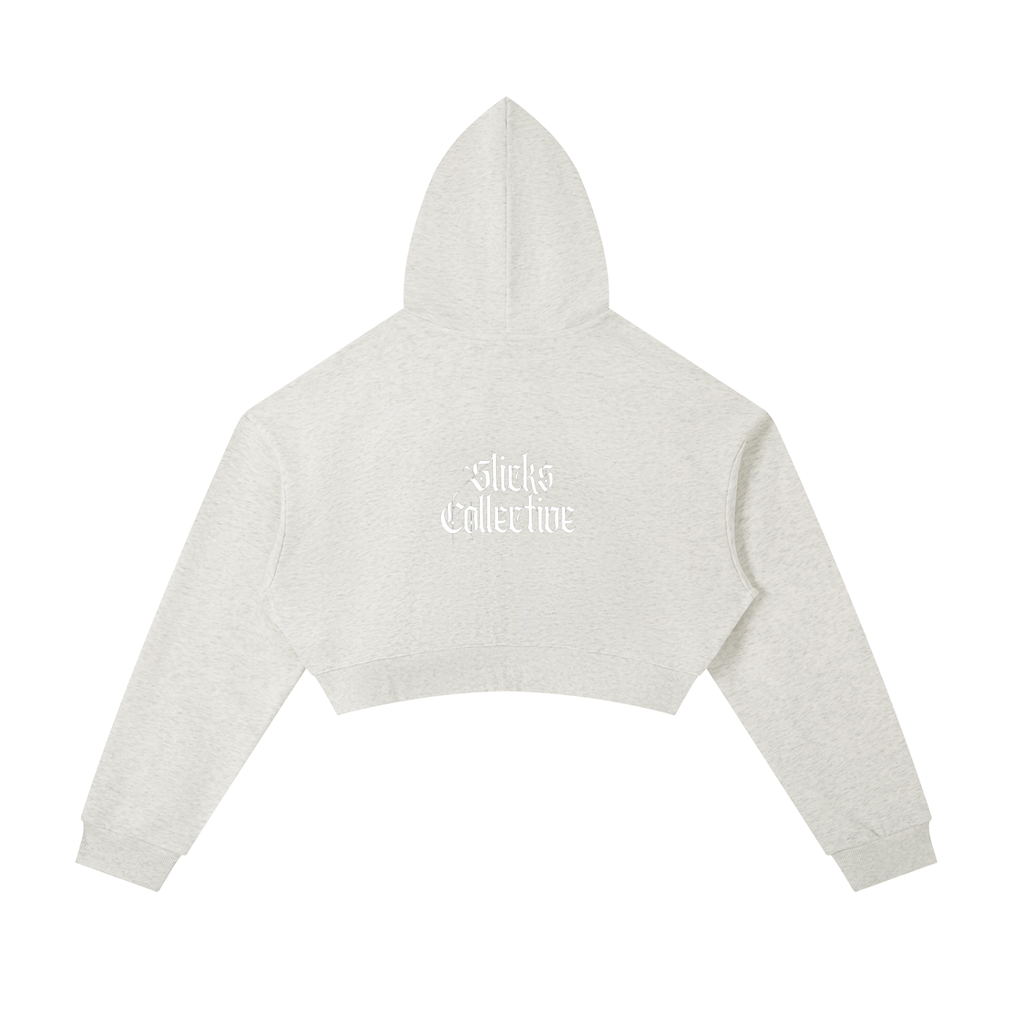 Essential Cropped Zip Hoodie - *Signature*