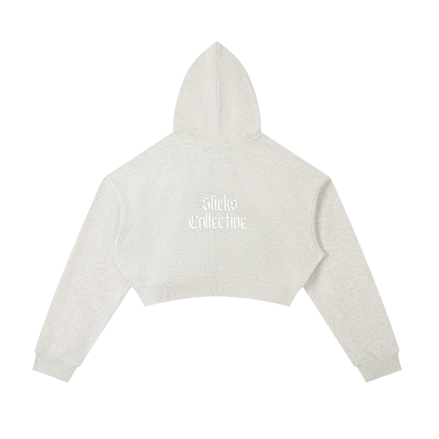 Essential Cropped Zip Hoodie - *Signature*